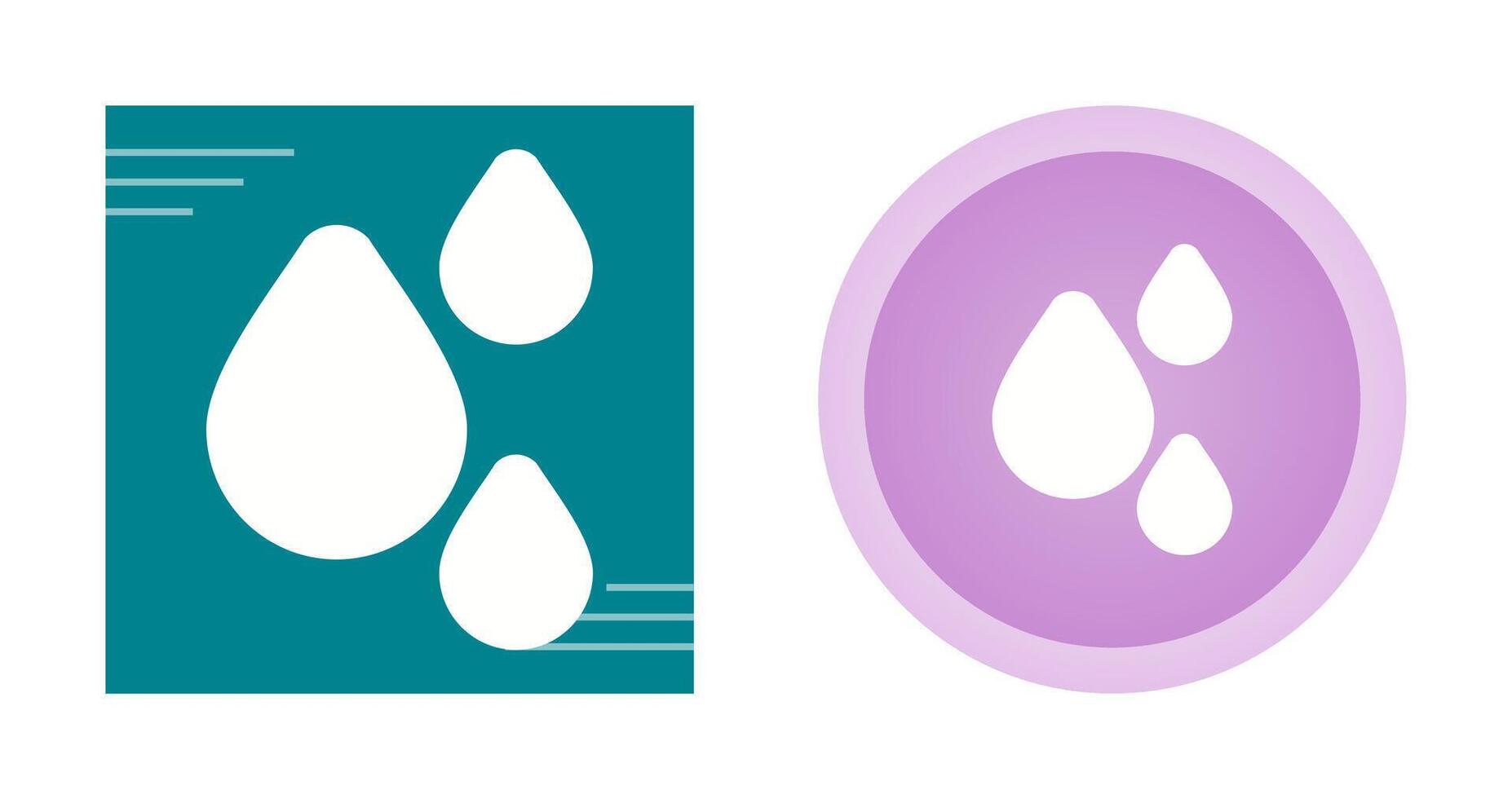 Raindrop Vector Icon