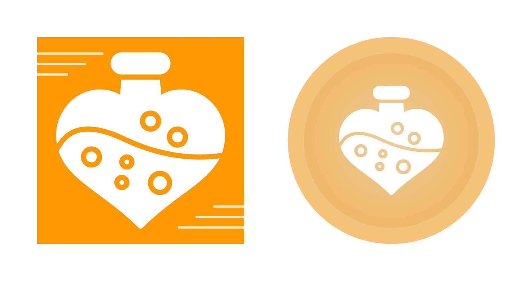 Love potion cocktail Vector Icon