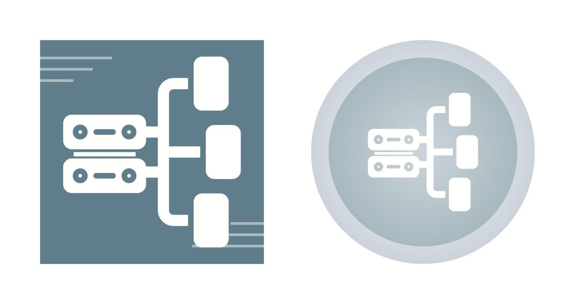 Data Architecture Vector Icon