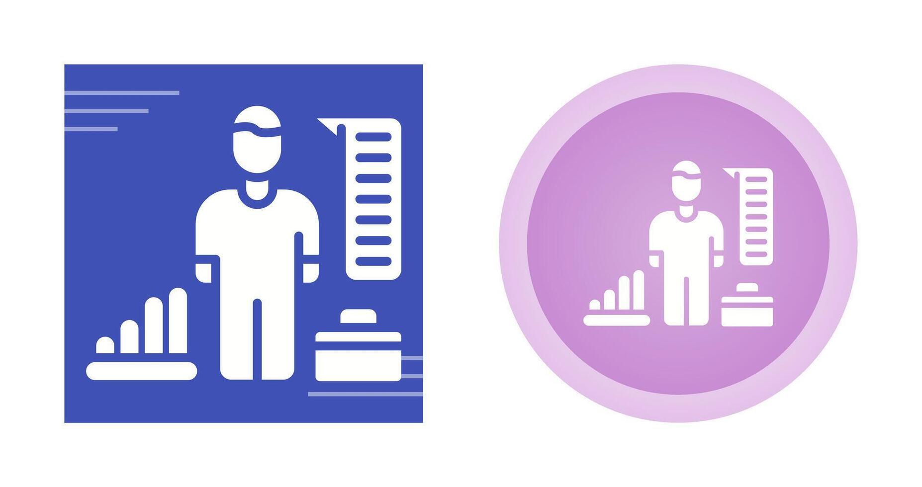 HR Analytics Vector Icon