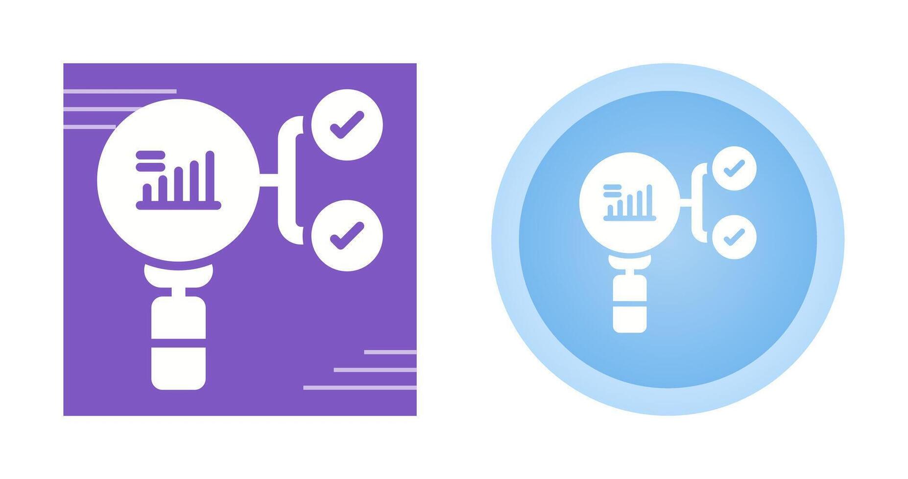 Prescriptive Analytics Vector Icon