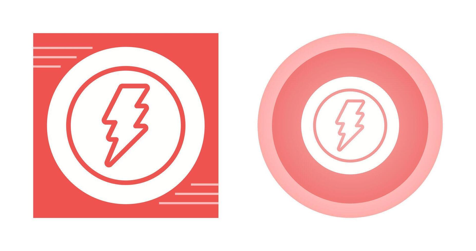 Lightning bolt Vector Icon