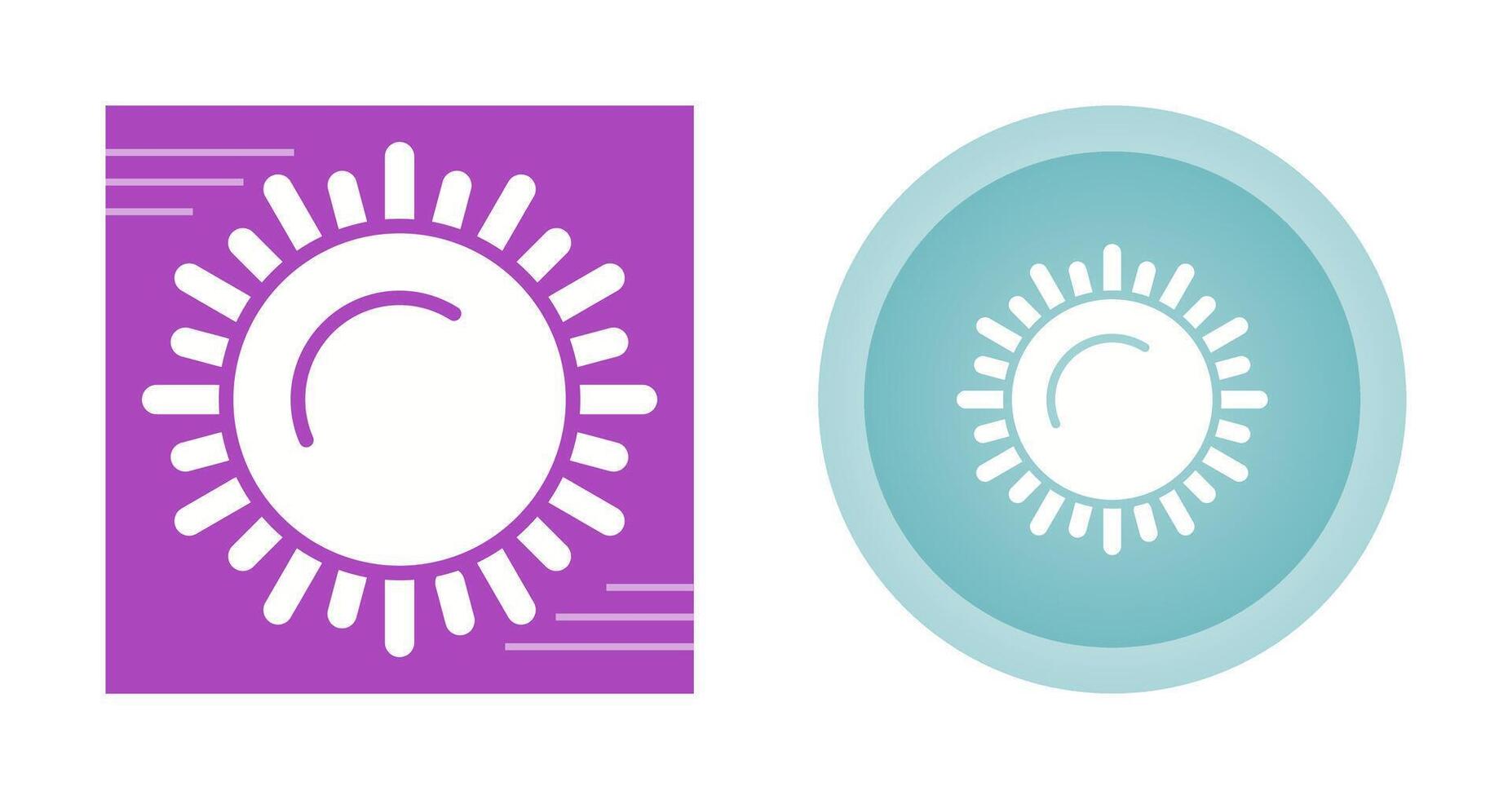 Sun Vector Icon