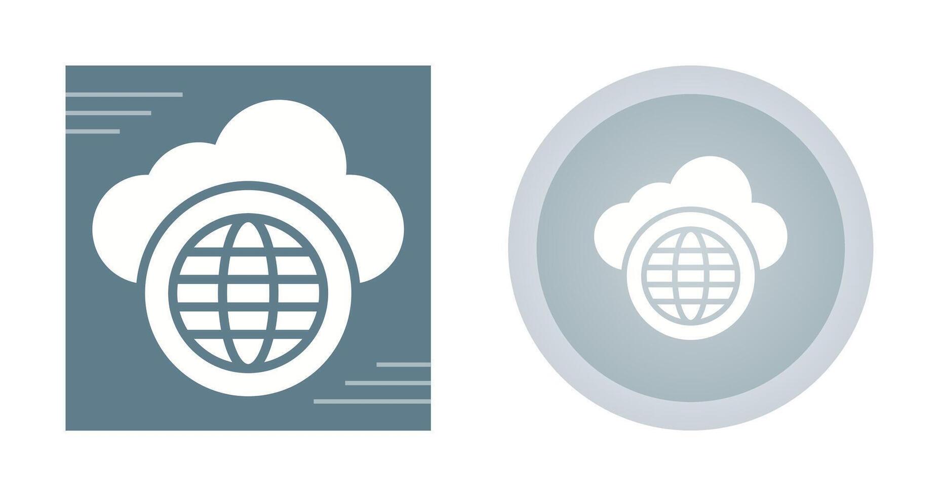 Cloud Network Vector Icon