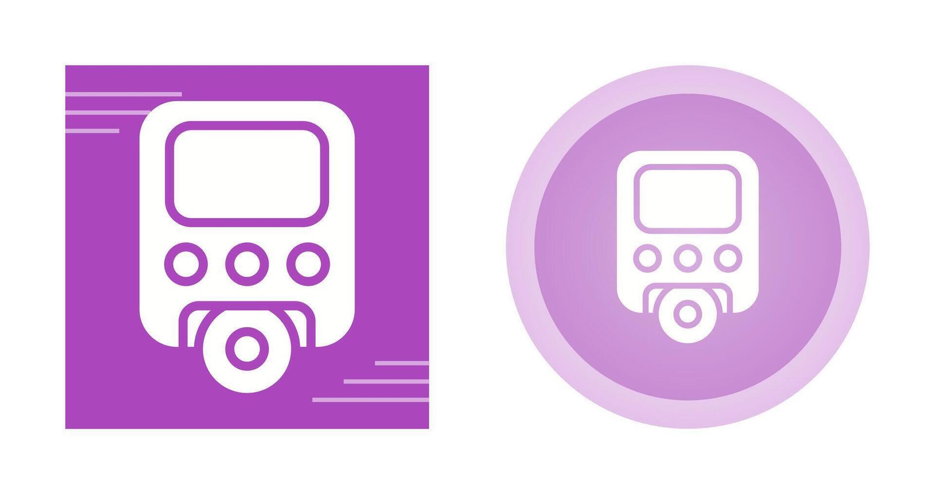 Portable DVD Player Vector Icon