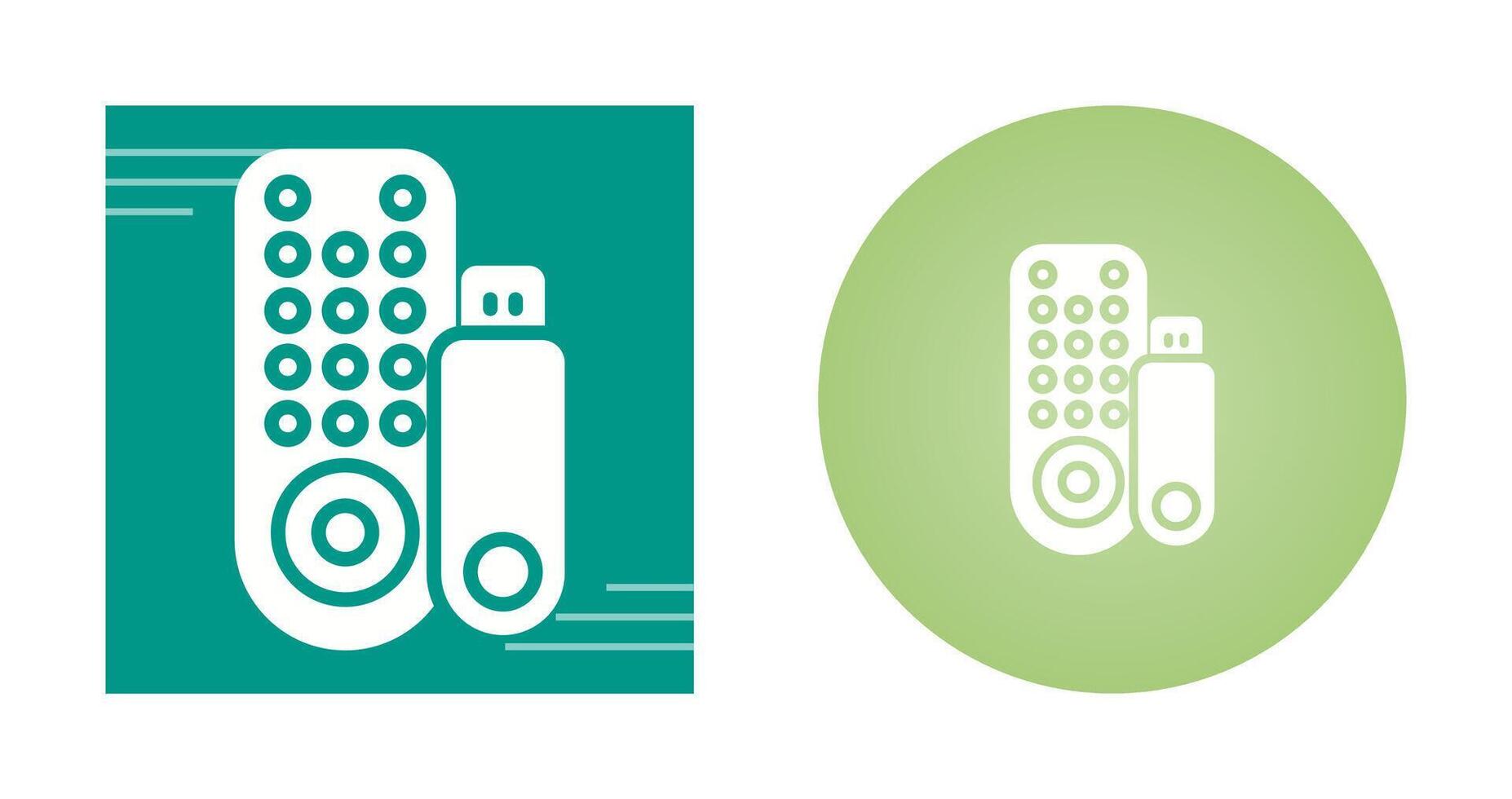 Streaming Stick Vector Icon