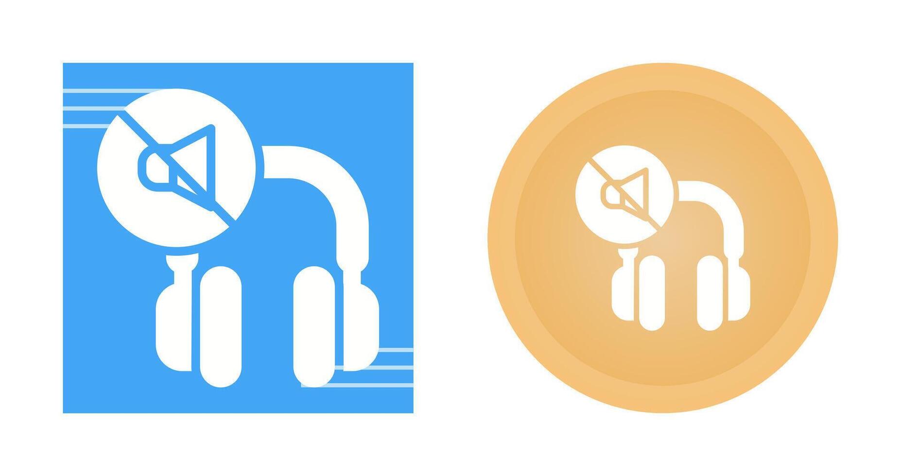 Noise-Canceling Headphones Vector Icon