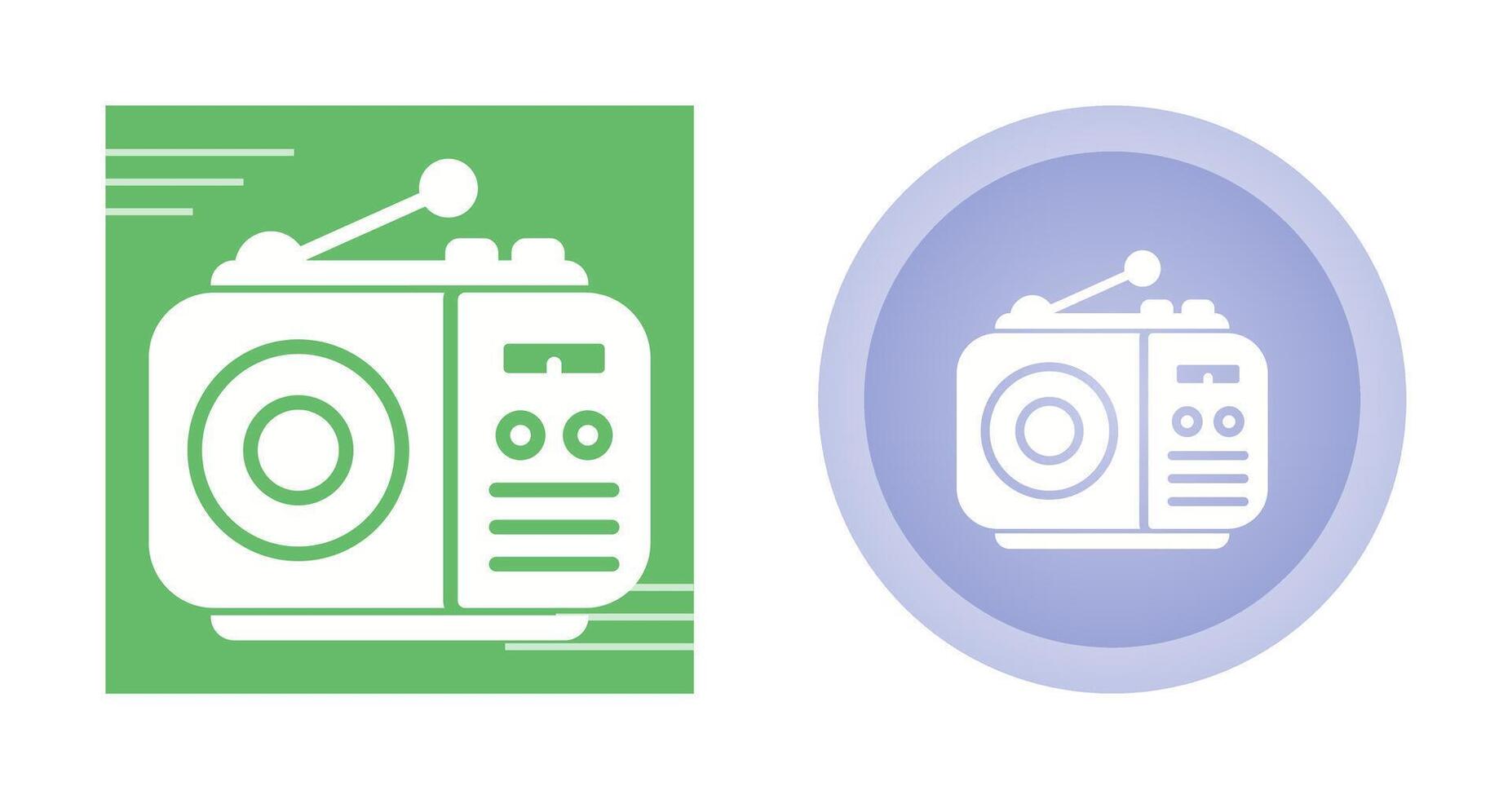 Radio Vector Icon