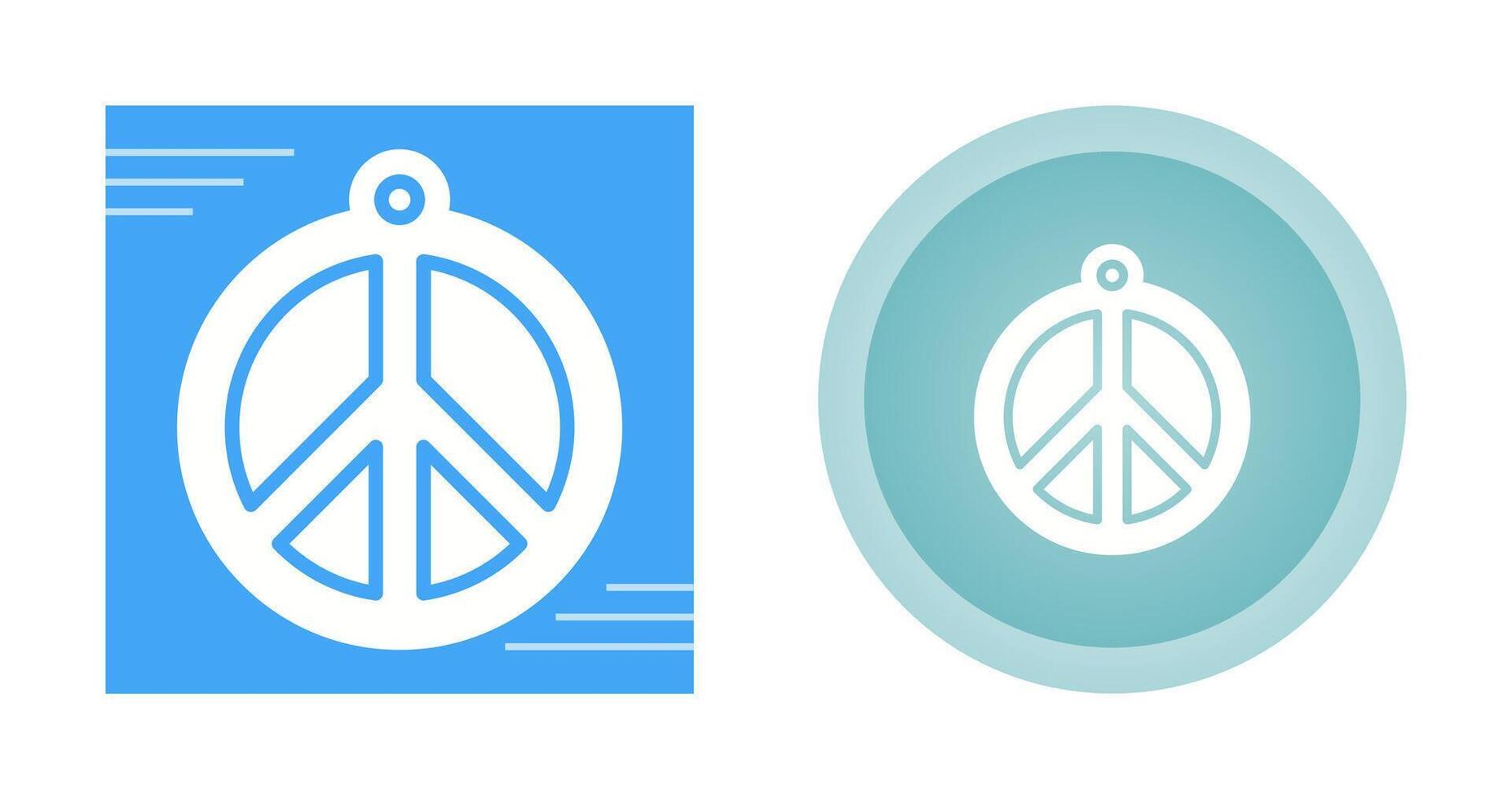 paz símbolo vector icono