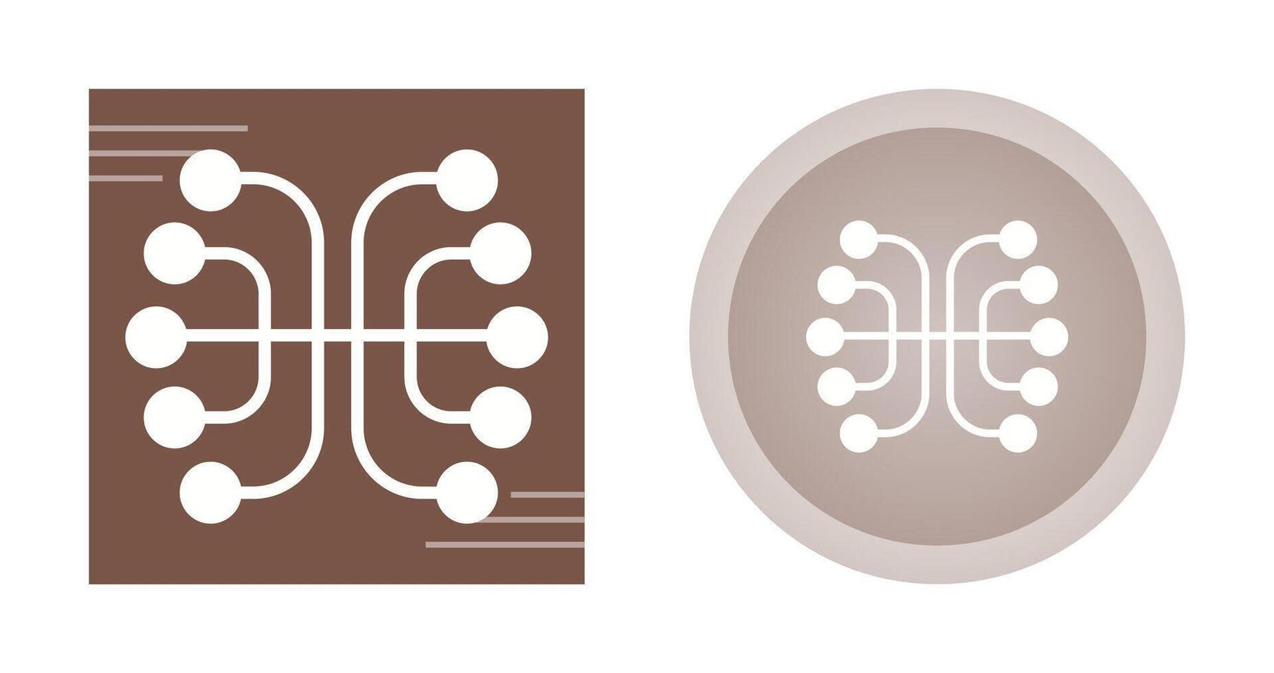 Neural Networks Vector Icon