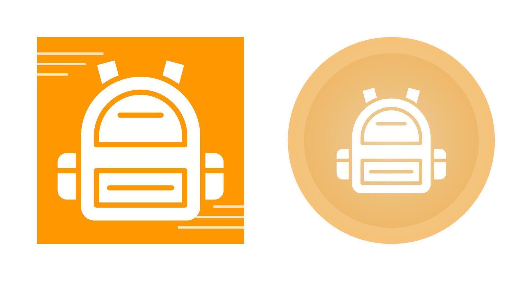 Backpack Vector Icon