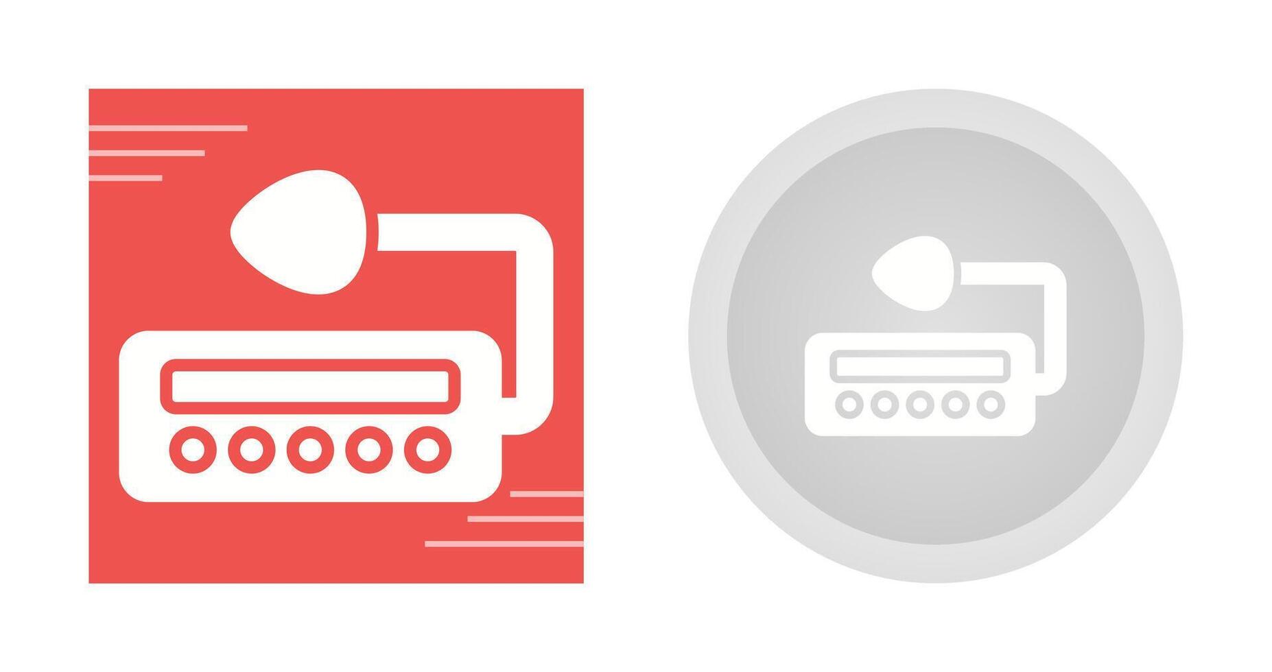 Taxi Radio Vector Icon