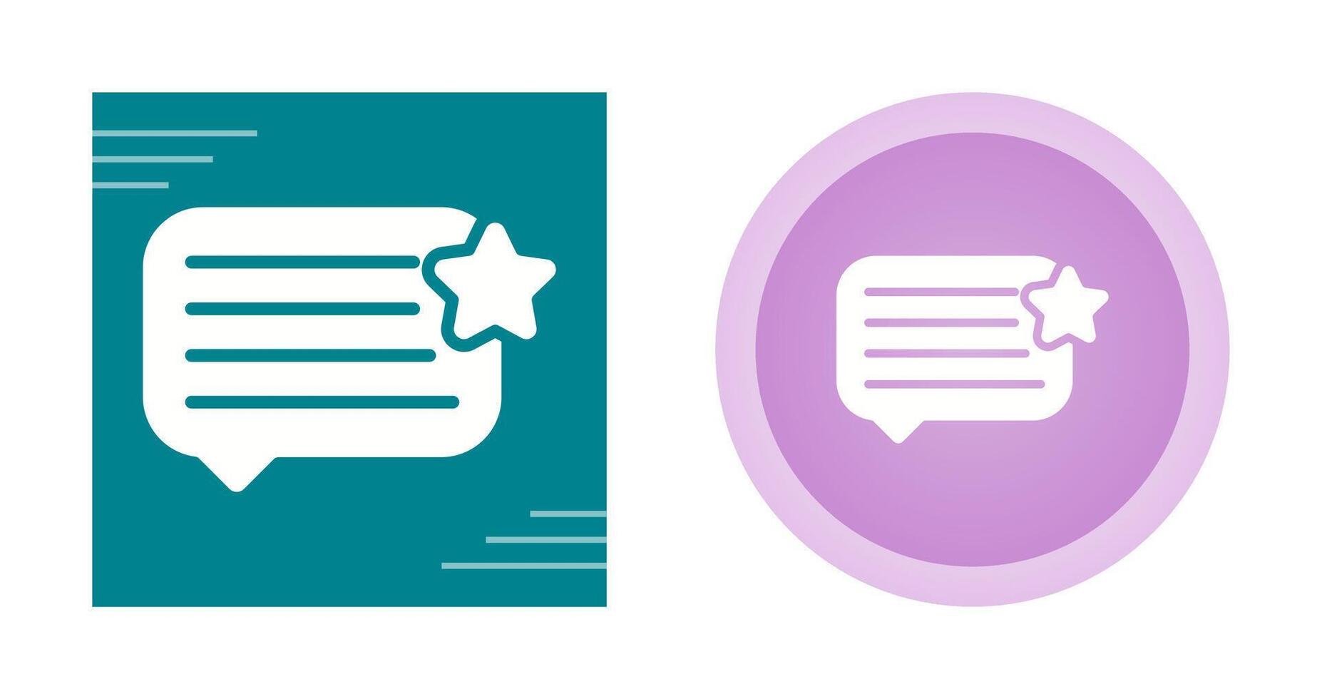 Feedback Vector Icon