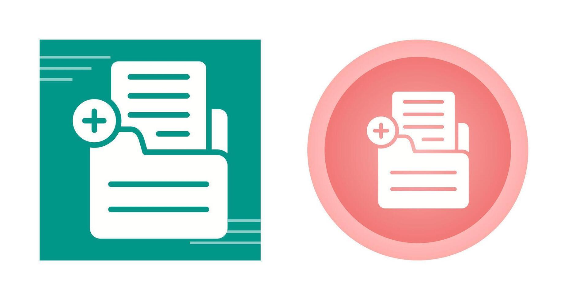 Document Add Vector Icon