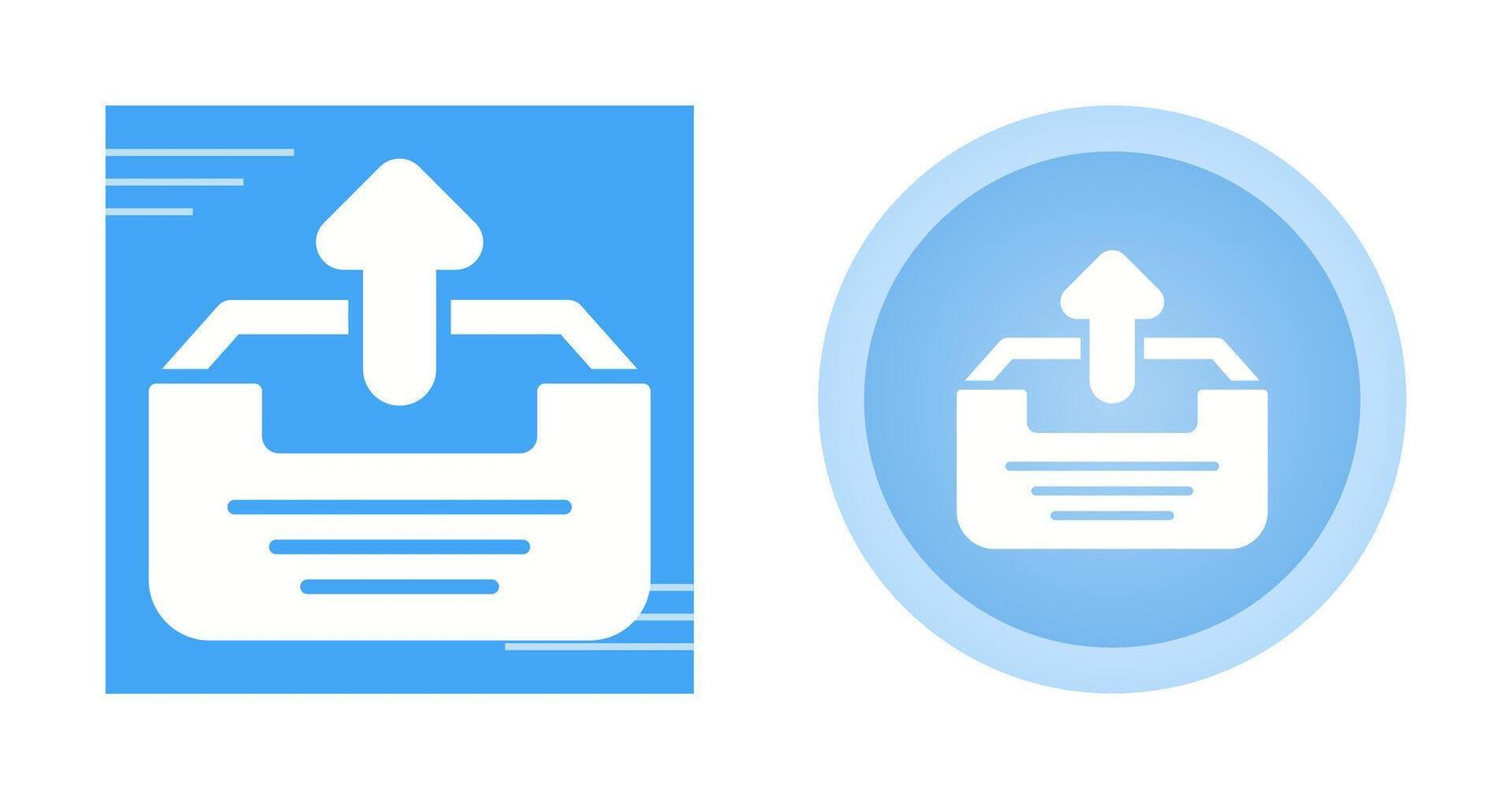 Outbox Vector Icon