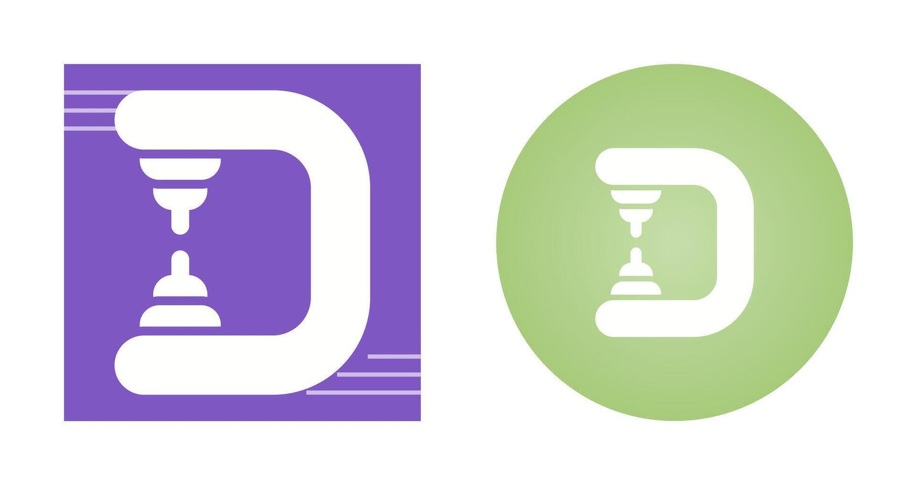 Drill press Vector Icon