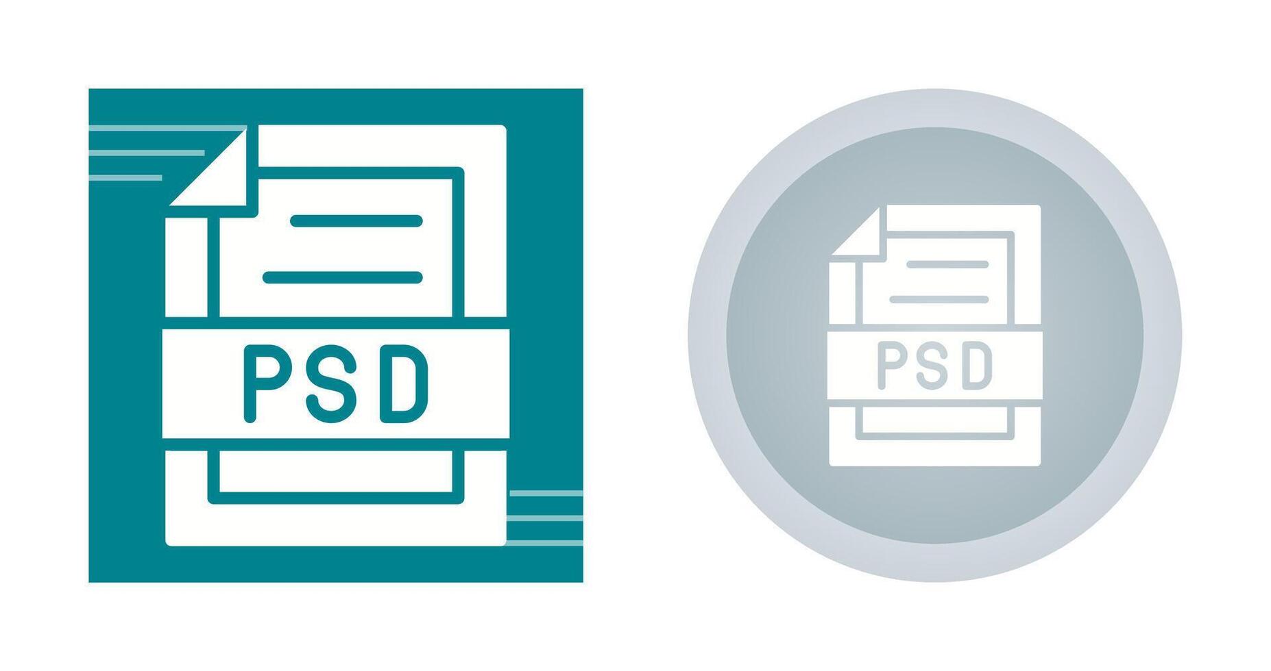 psd archivo vector icono