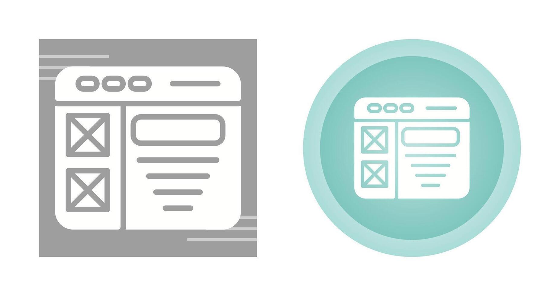 Wireframe Vector Icon
