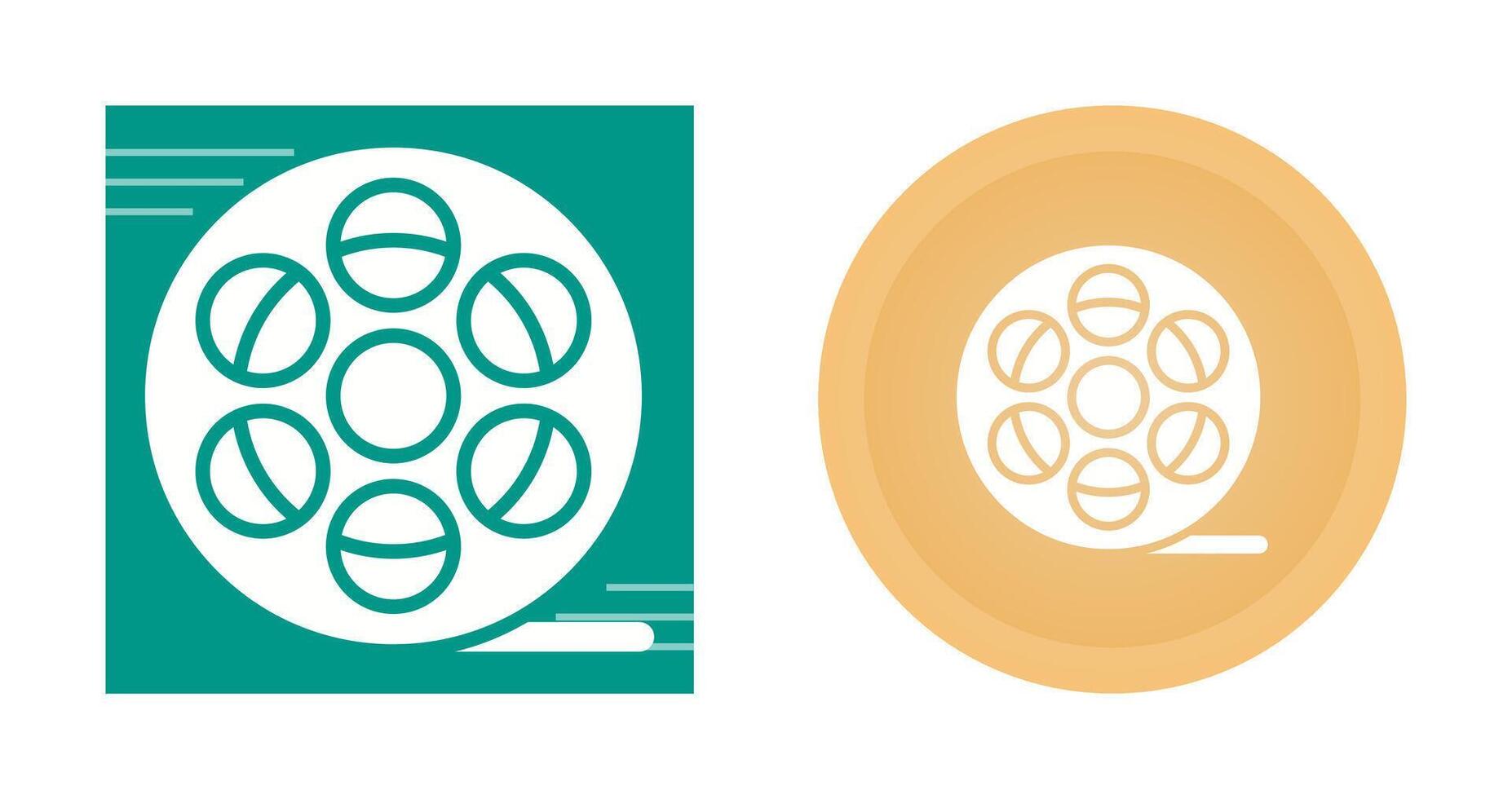 Film Reel Vector Icon