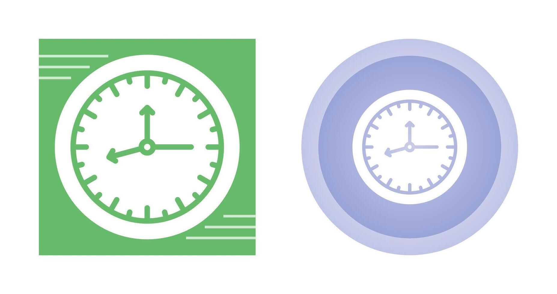 Clock Vector Icon