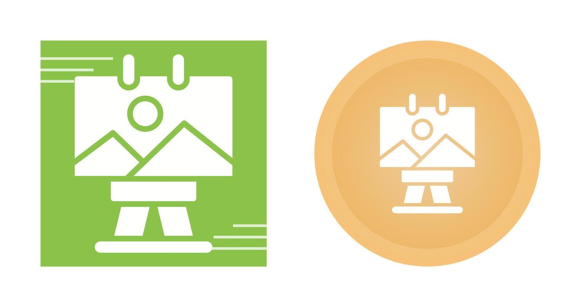 Canvas Vector Icon