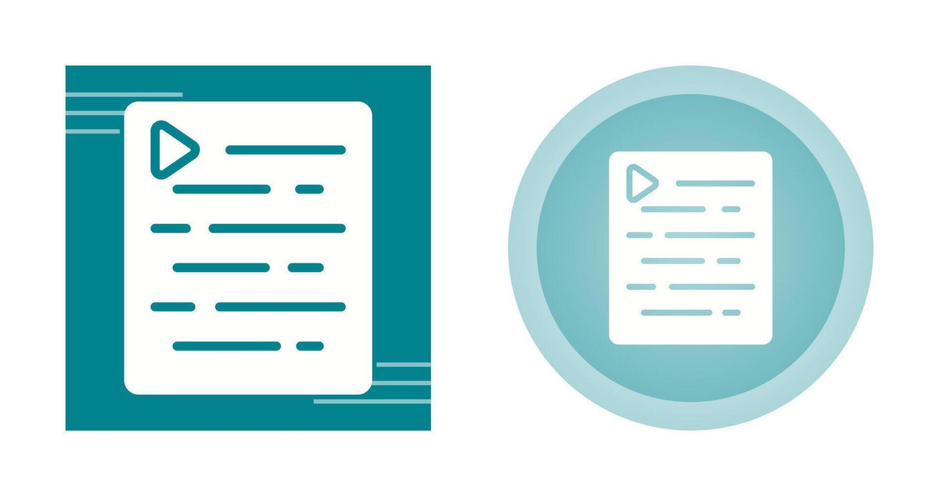 Document Indent Vector Icon