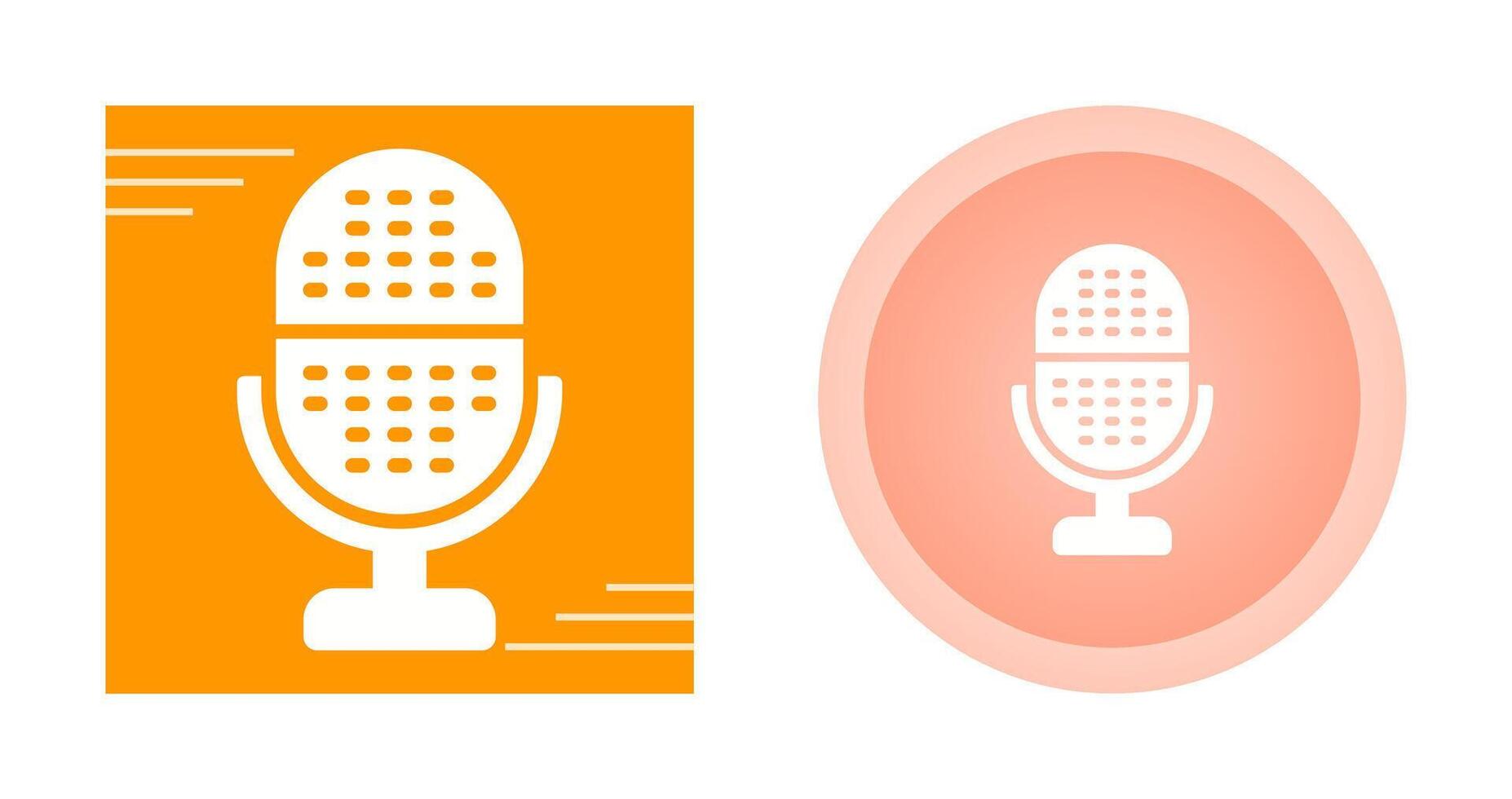 Microphone Vector Icon