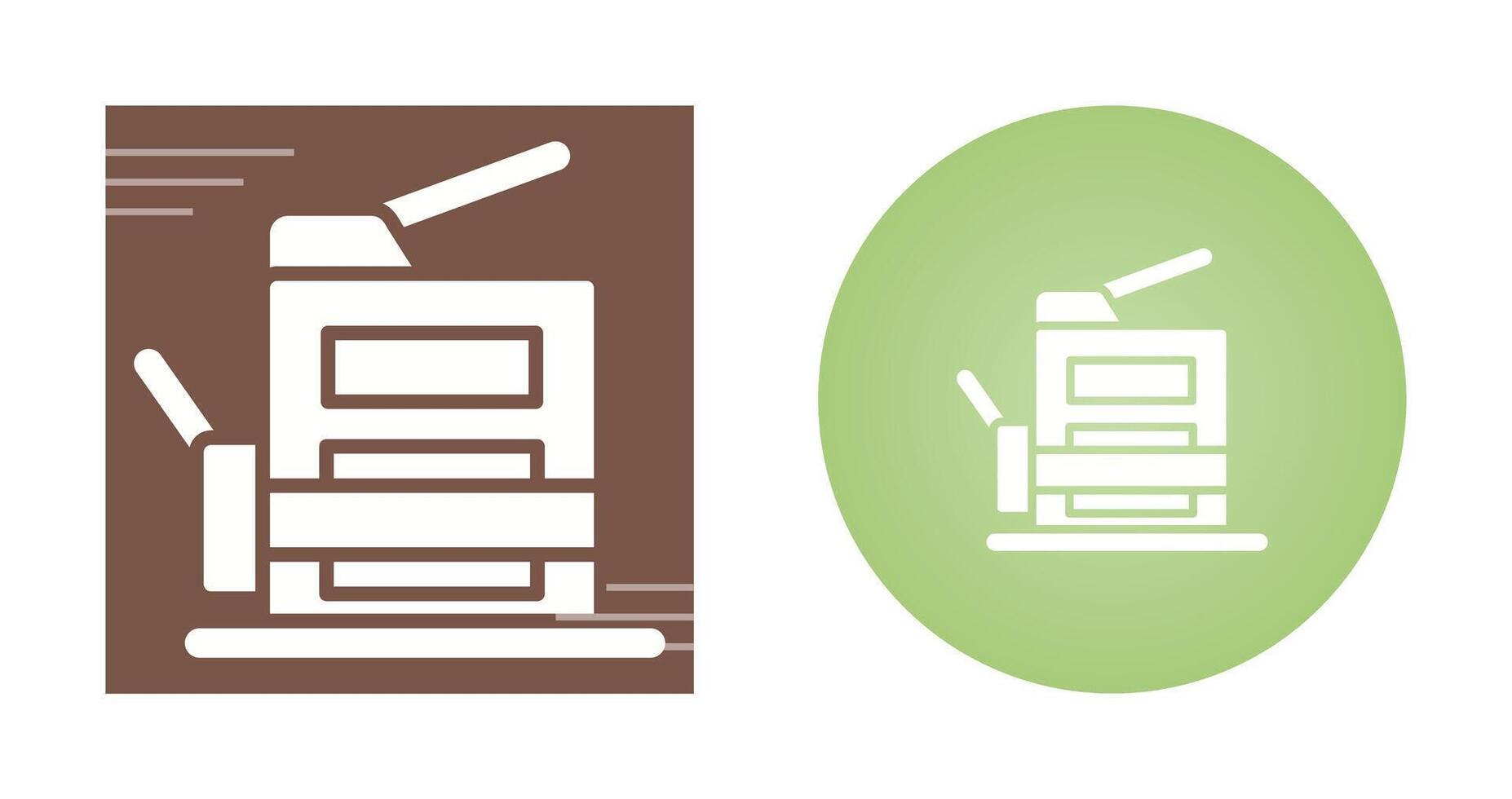 Copy Machine Vector Icon