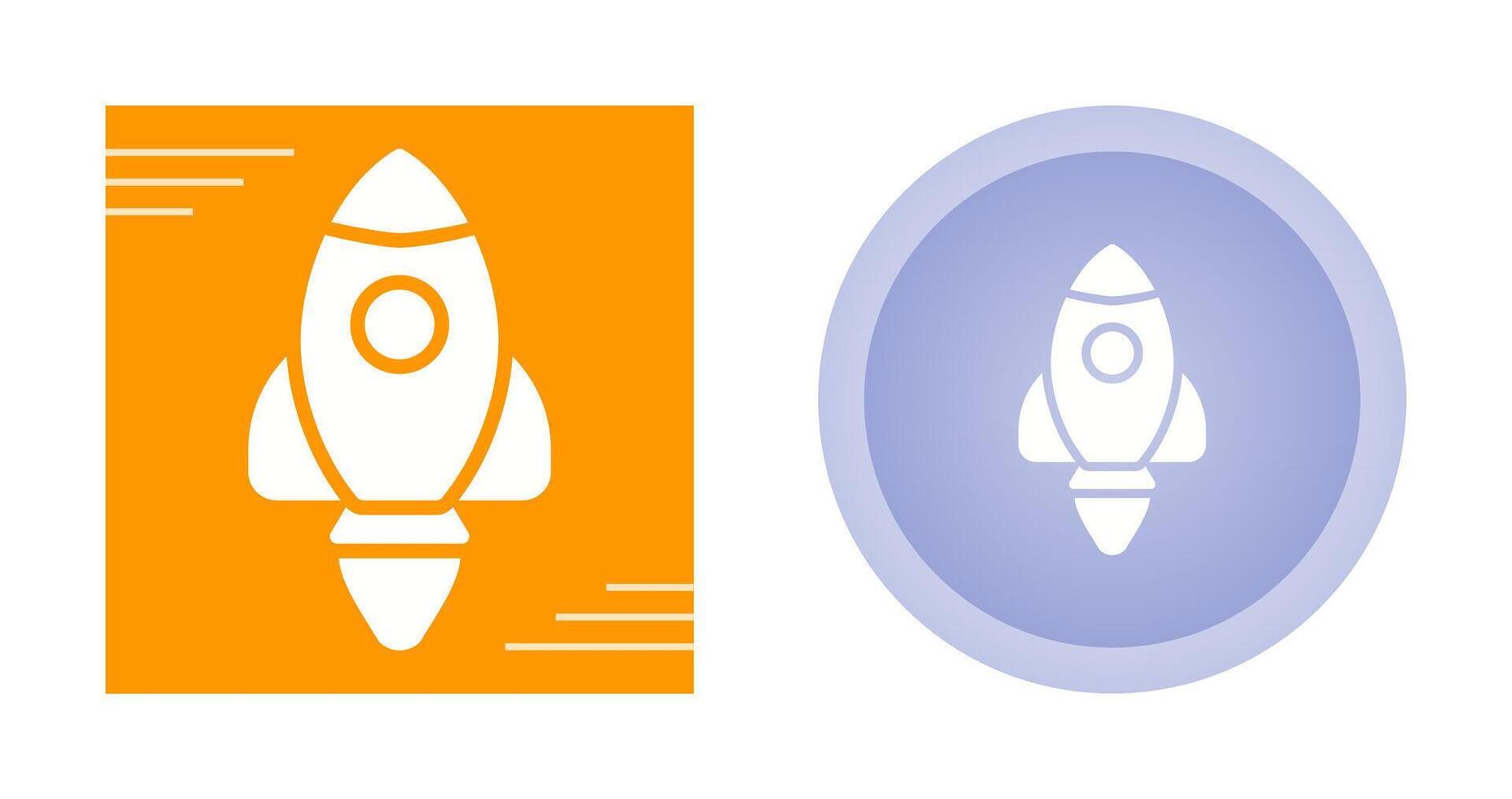 Rocket Lunch Vector Icon