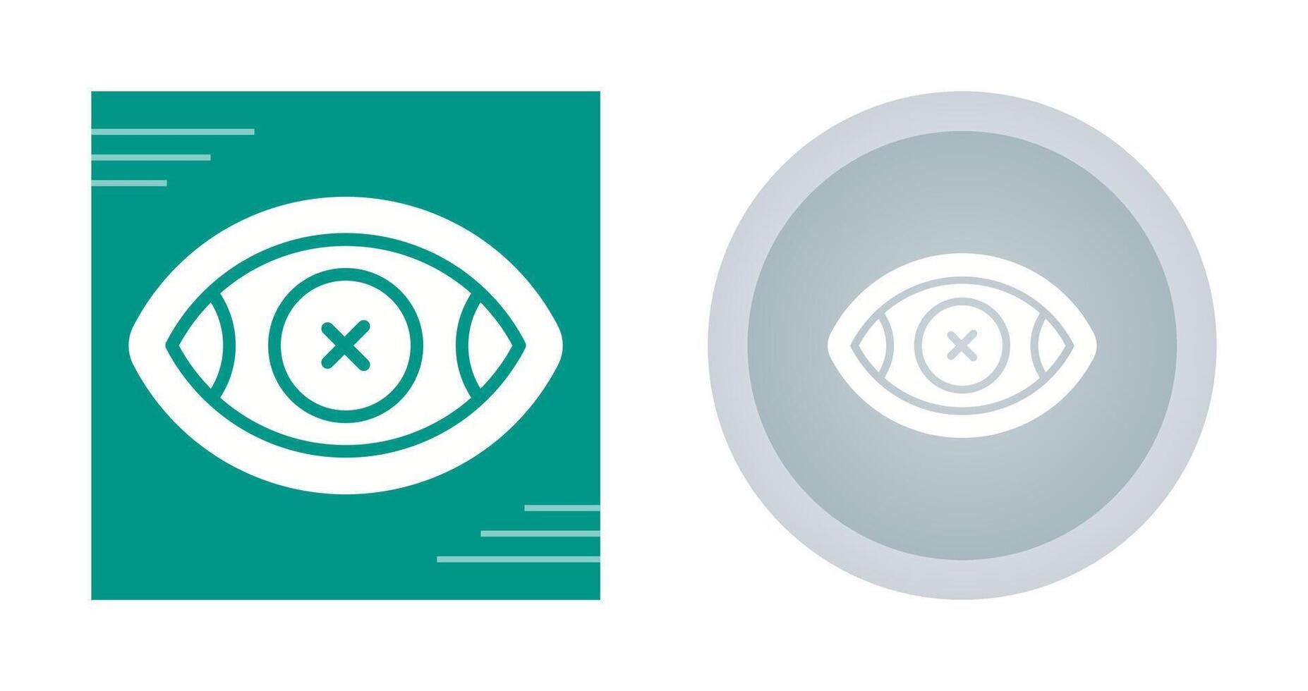 Eye Crossed Vector Icon