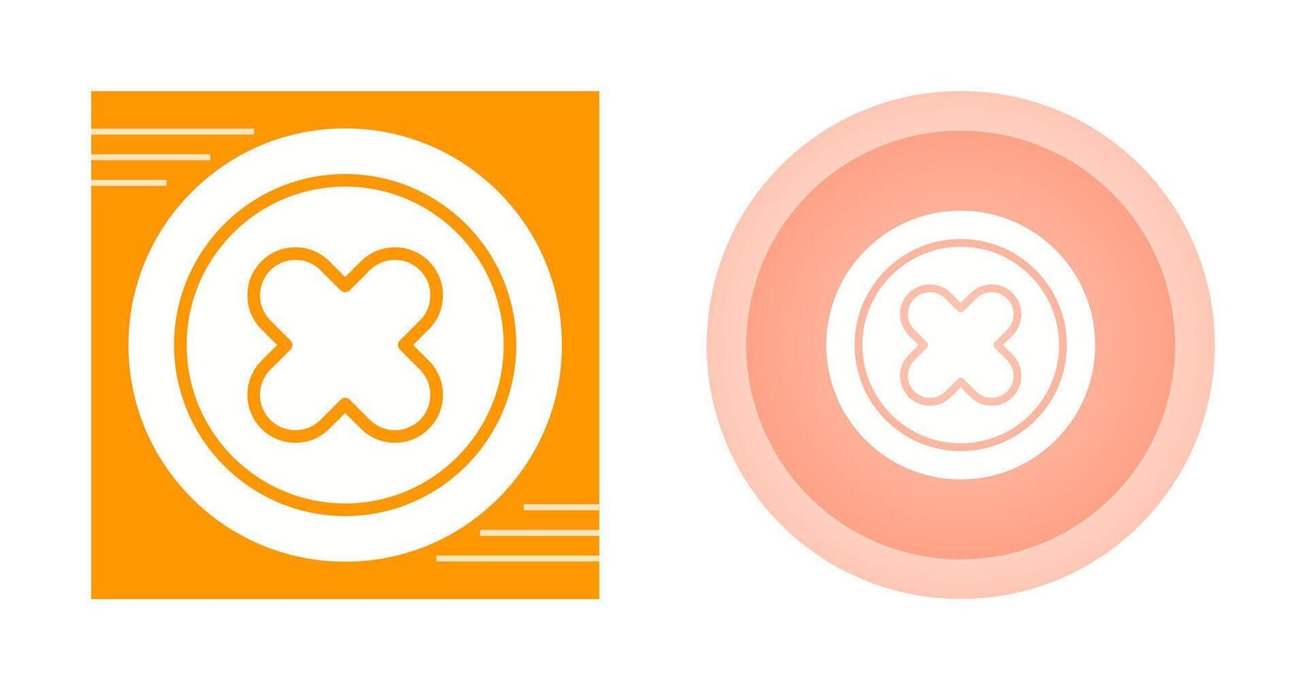 Cross Vector Icon