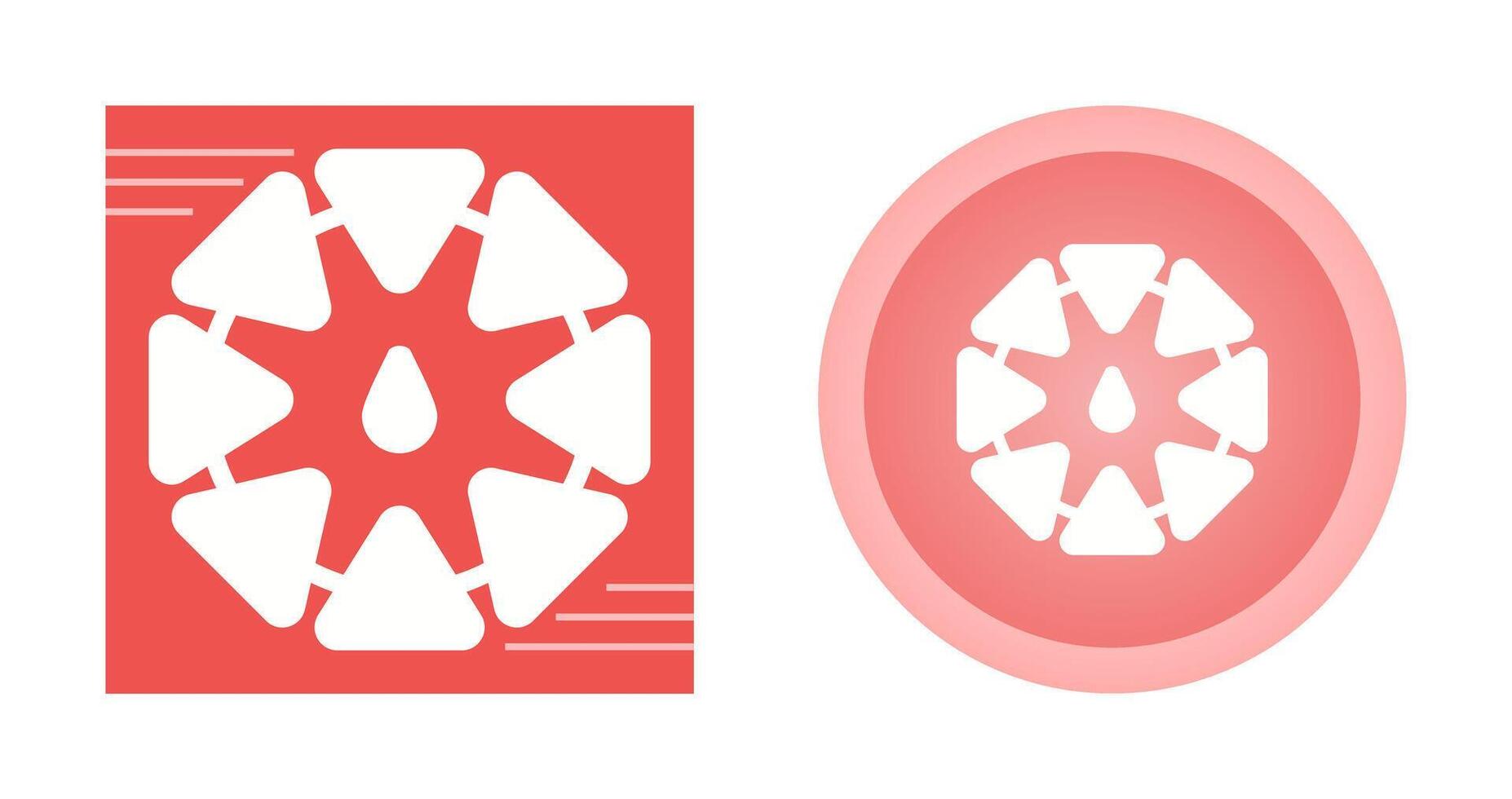 Color Wheel Vector Icon