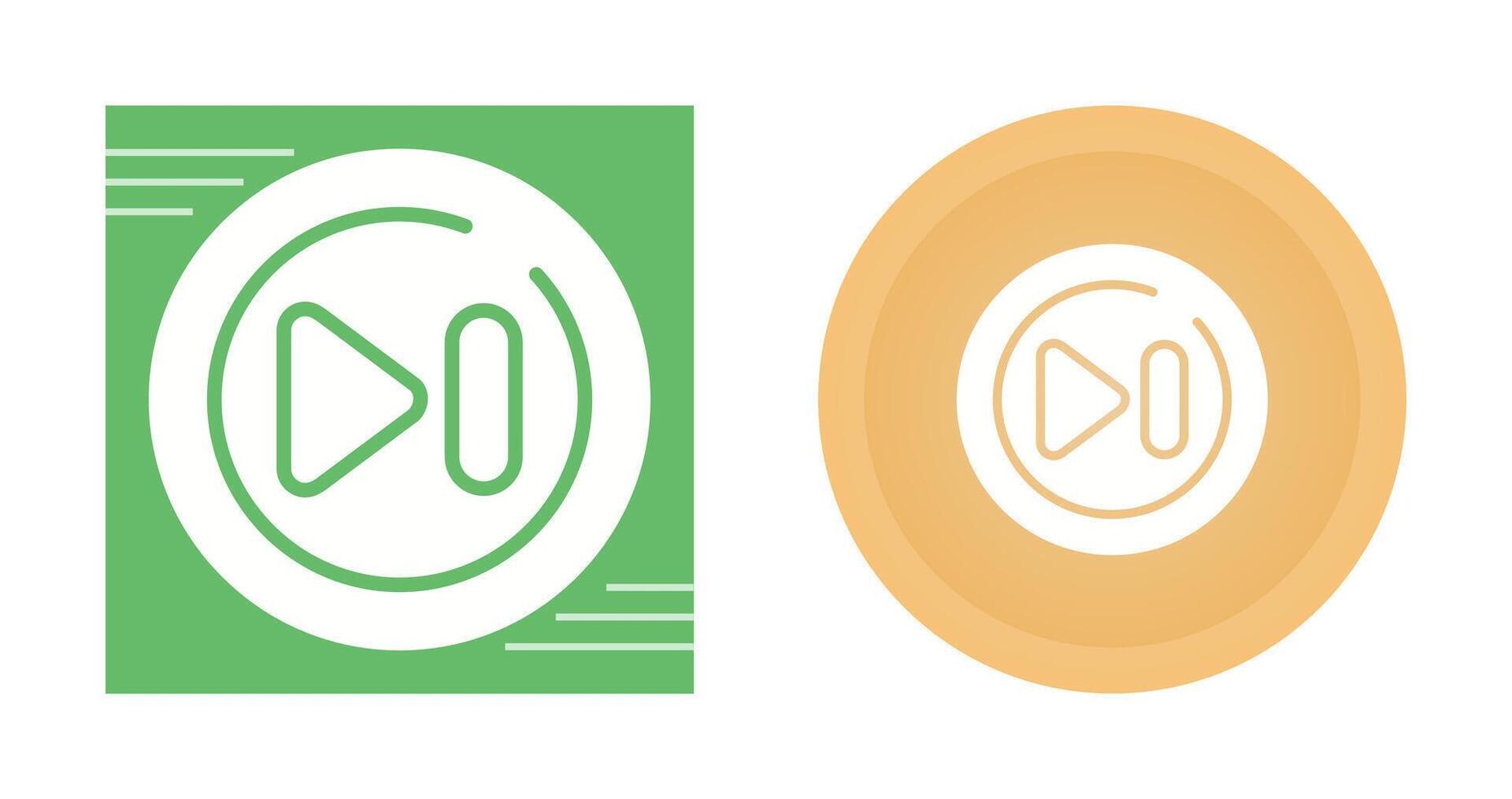 Fast Forward Circle Vector Icon