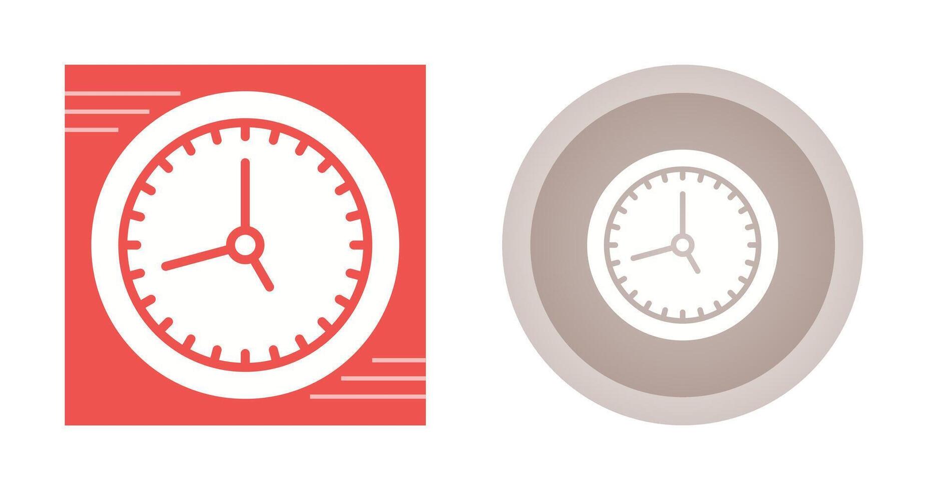 Clock Vector Icon
