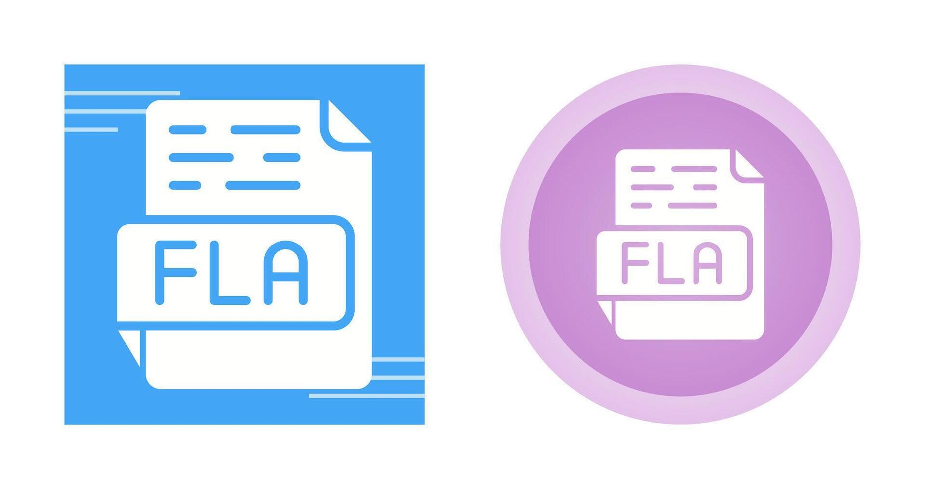 fla vector icono