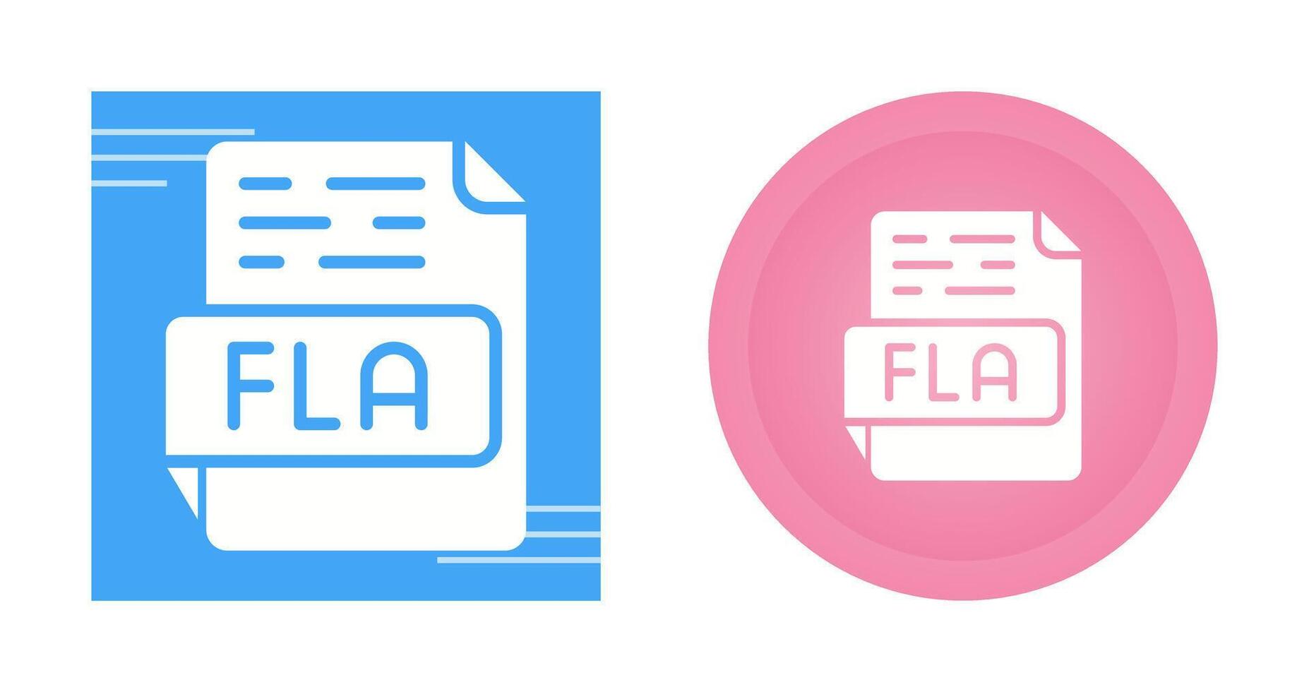 FLA Vector Icon