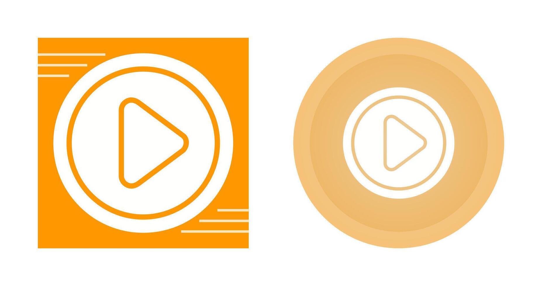 Play Button Vector Icon