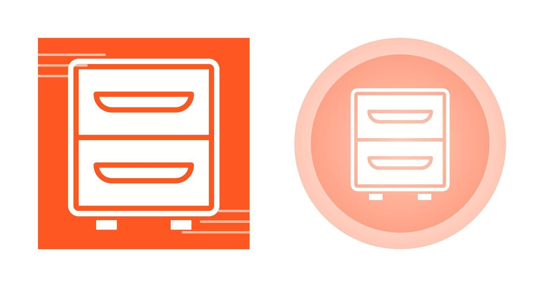 File Cabinet Vector Icon