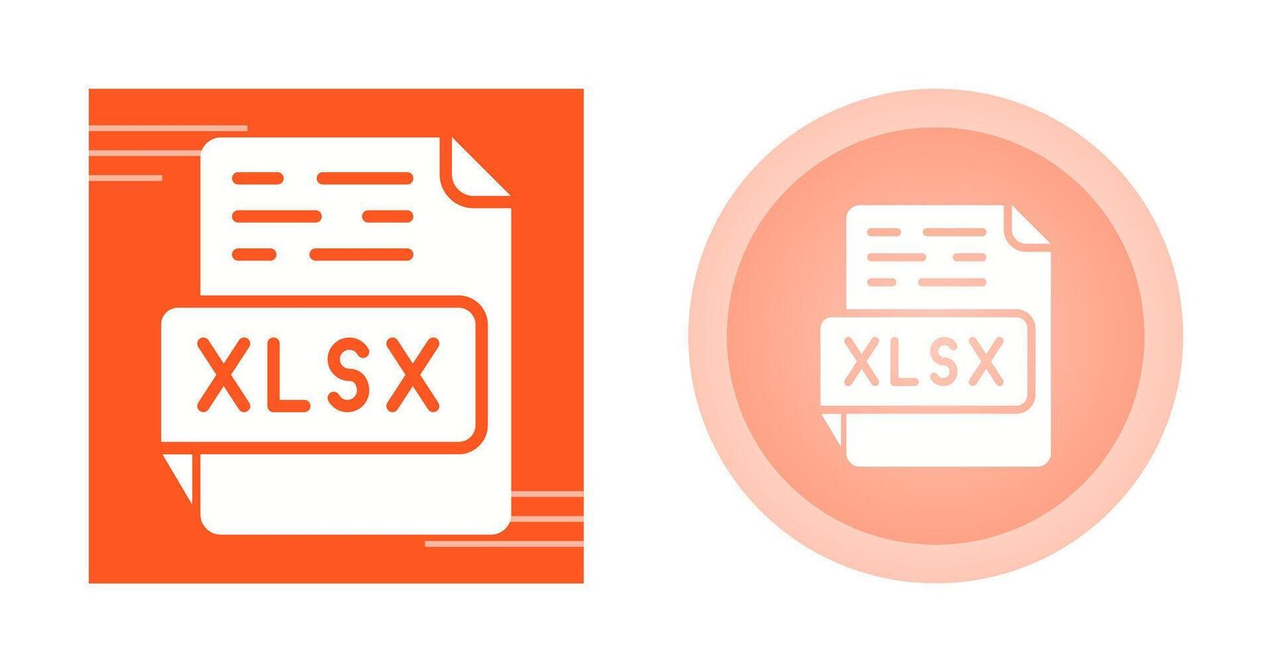 XLSX Vector Icon