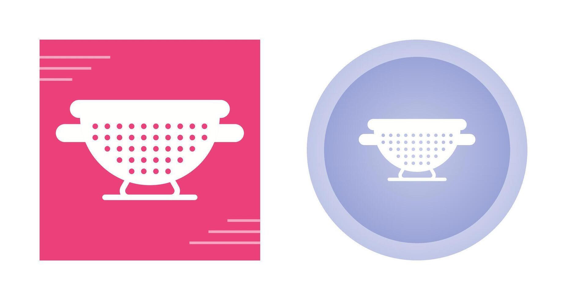 Colander Vector Icon