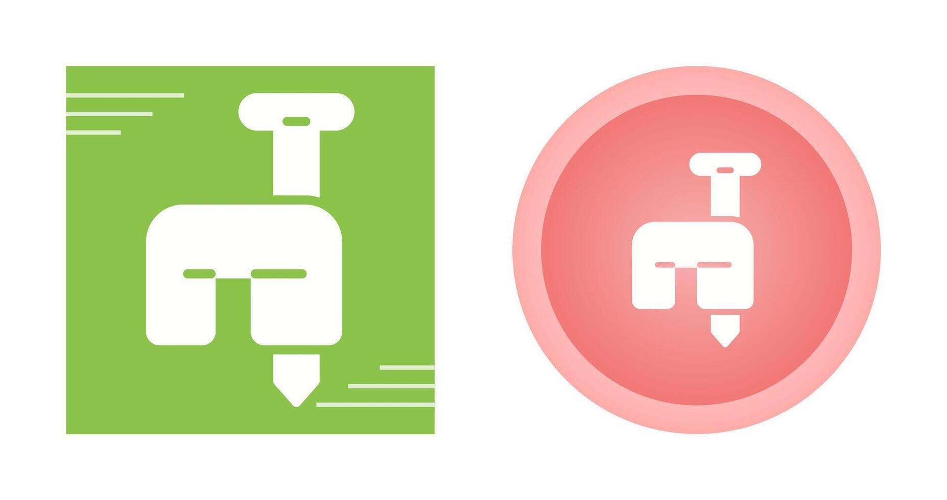 Cable Staples Vector Icon