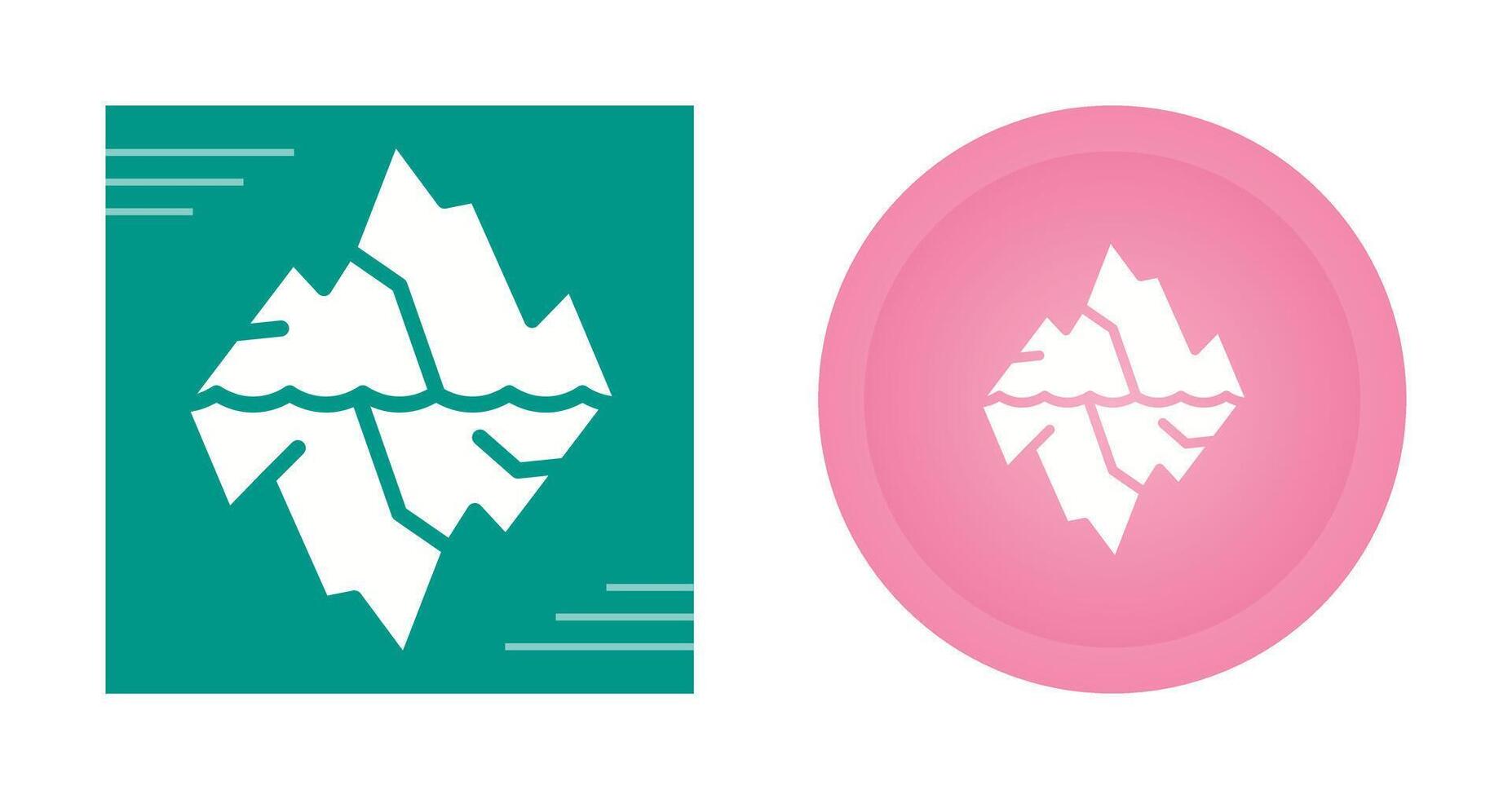 Glacier Vector Icon