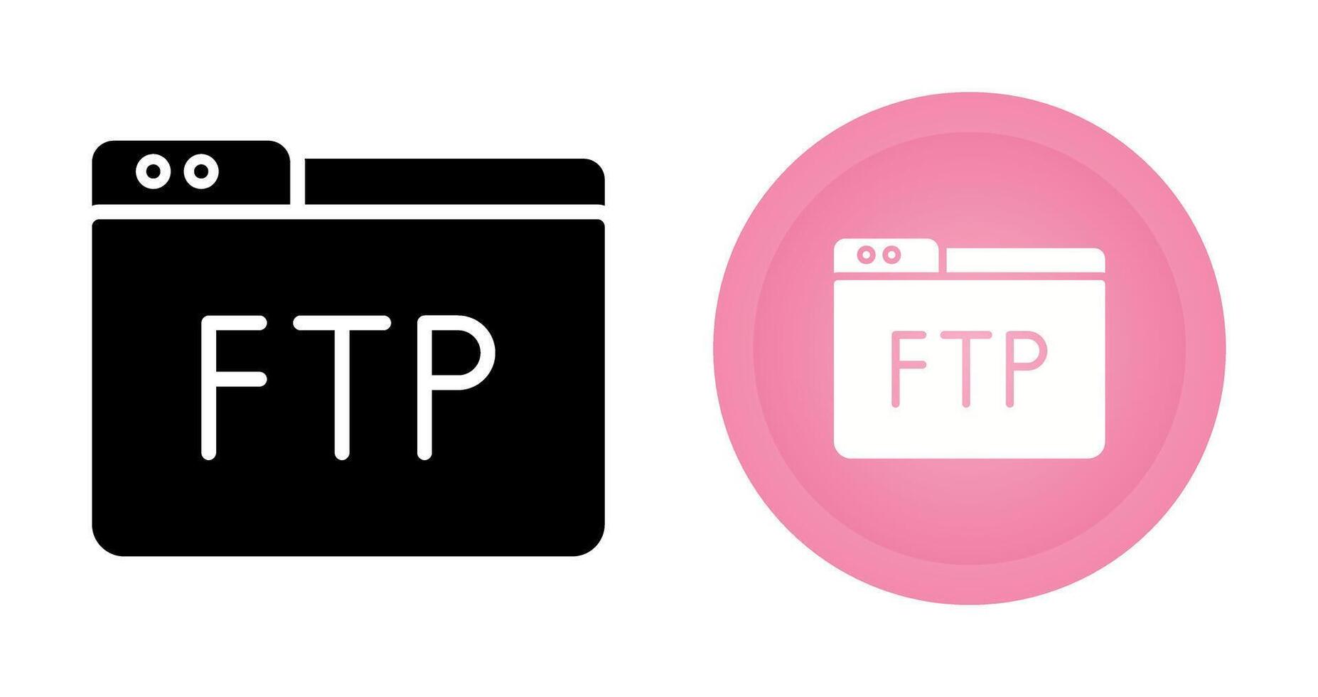 Ftp Vector Icon