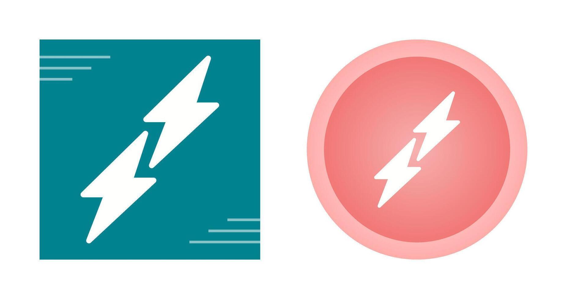 Lightning Vector Icon