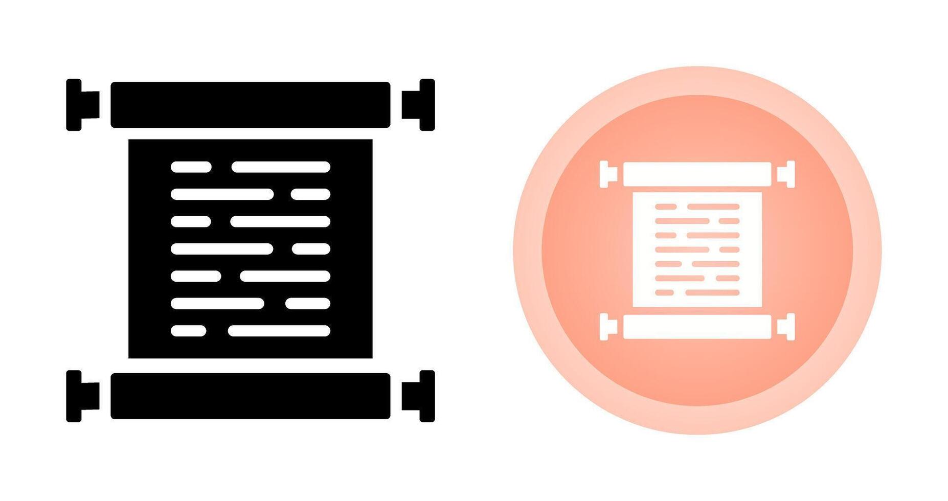 Scroll Vector Icon