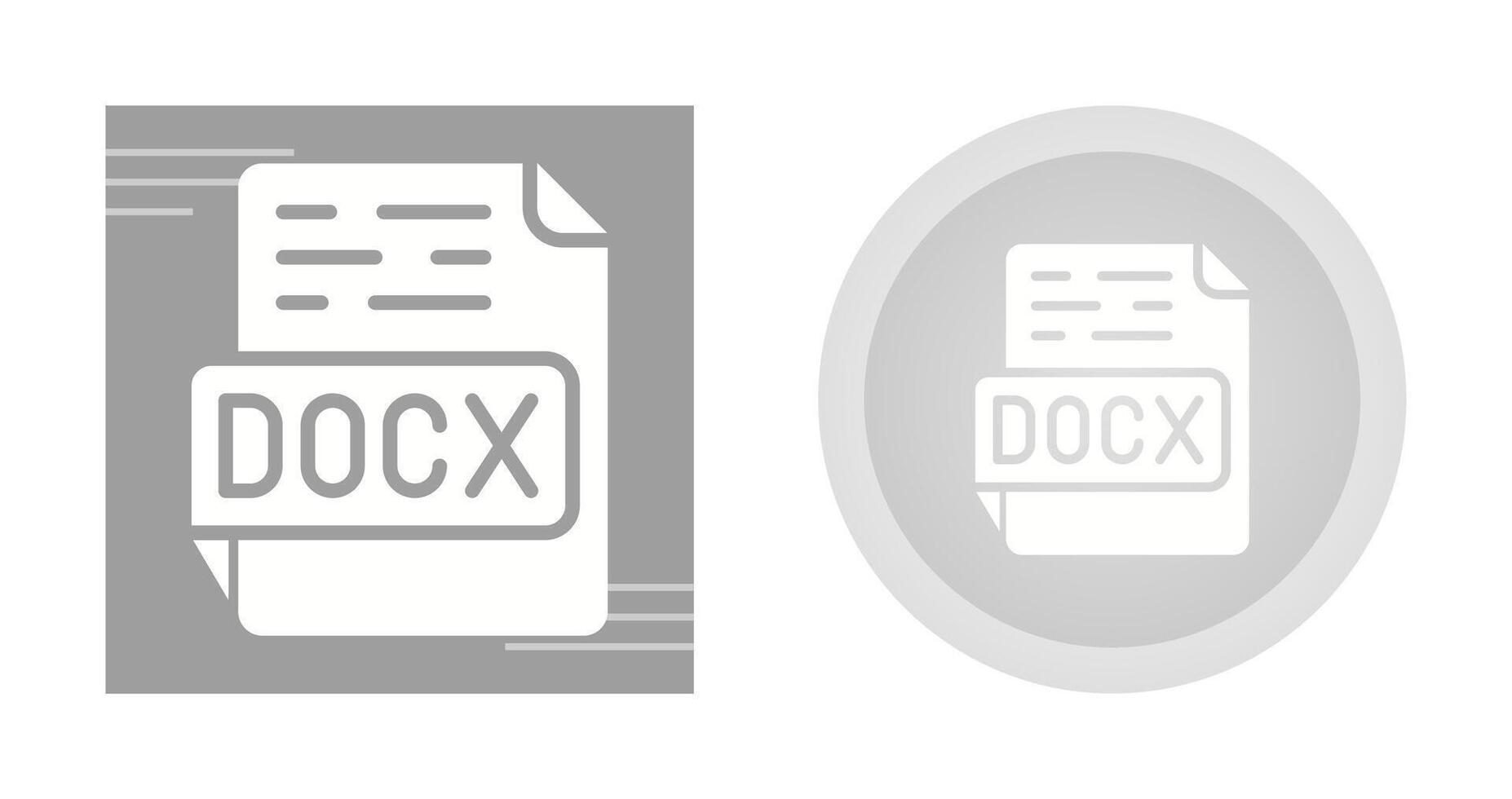 DOCX Vector Icon