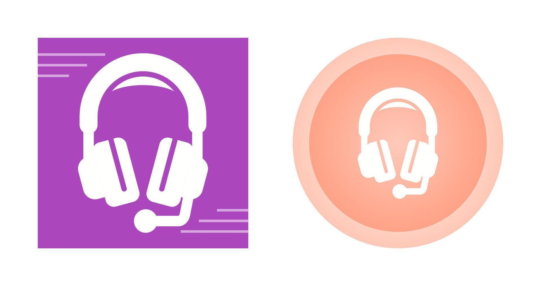 Headphones Icon Vector Icon