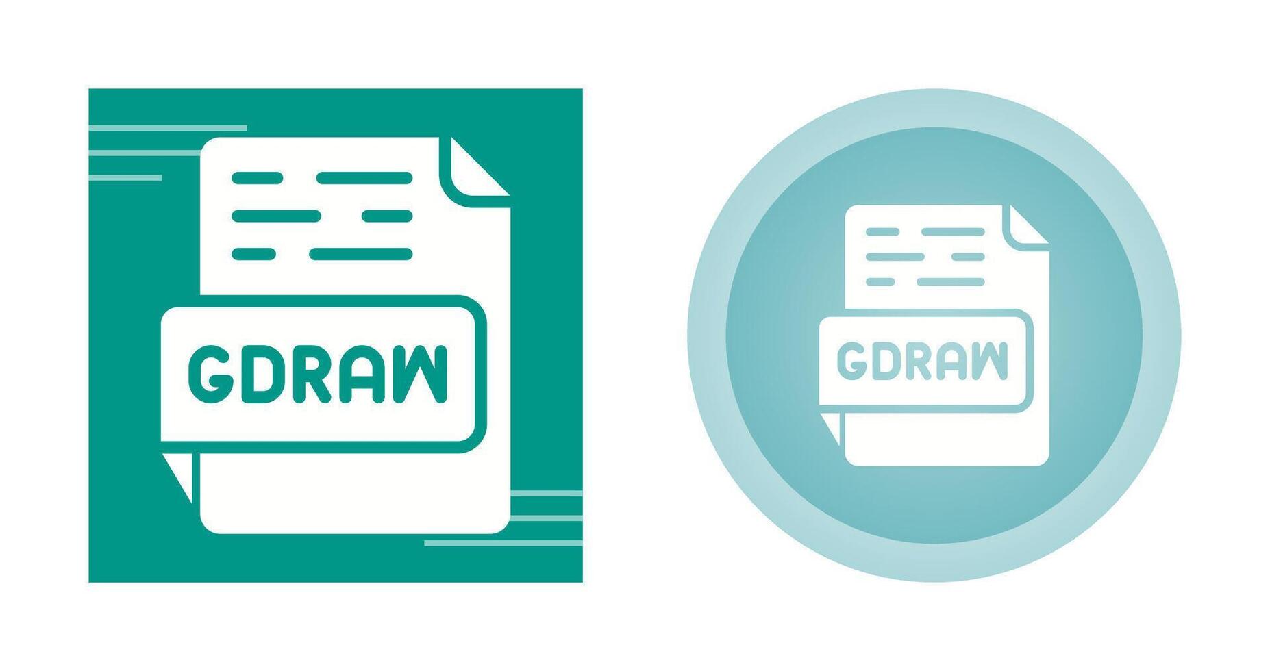 GDRAW Vector Icon