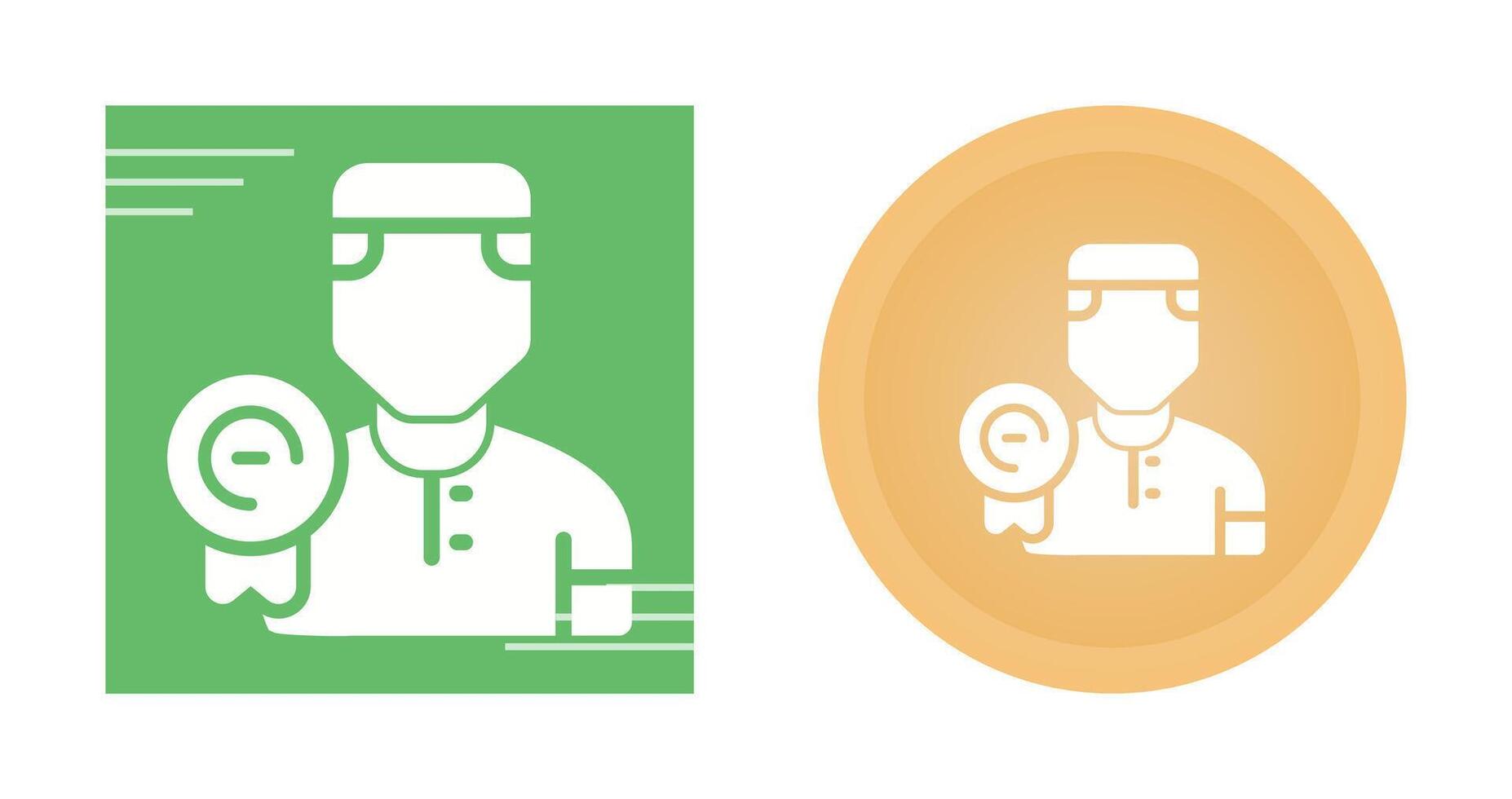 User Awarded Vector Icon