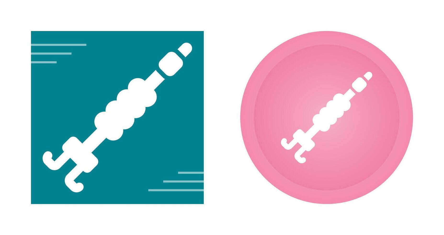 Cable Clip Vector Icon